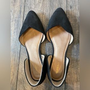 Black Ballet flats